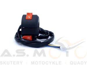 Przełącznik zespolony na kierownicę lewy Quad ATV 110, 125 Eagle, Alligator