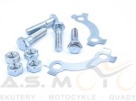 Zestaw mocujący zębatkę tylną śruby, nakrętki zębatki tył motorower 50 4T, motocykl 125 Barton, Honda, Hyosung