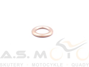 Podkładka miedziana śruby spustowej/wlewowej 8x14x1,5mm