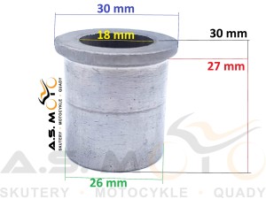 Tuleja wahacza tylnego Quad ATV Benyco Thor 200