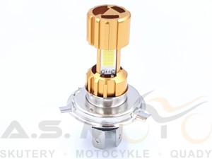 Żarówka led H4 12V Quad Cross Motocykl Motorower Skuter