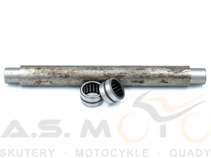Tuleja wahacza tylnego z łożyskami Benyco 150S, Crossover 150, 200, 250, Quad ATV KXD