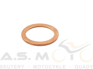 Uszczelka rury kolanka wydechu tłumika Simson S50, KR51, KR51/1 fi 18x24