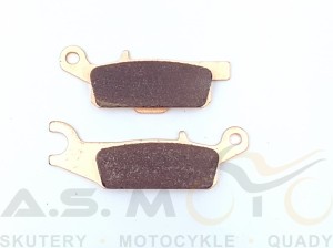 Klocki hamulcowe przód prawa strona Yamaha Grizzly Kodiak 550, 700