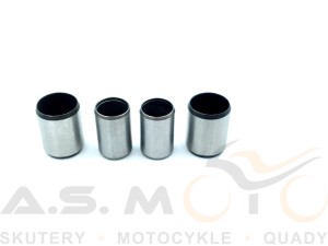 Komplet tulejek tulei ustalających silnika skuter 2T 50 Keeway, Junak 4 sztuki