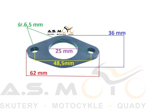 Podkładka-ebonitowa-króćca-kolektora-ssącego-gaźnika-Quad-ATV-110-125-Cross-125-140-motocykl-biegowy-125-silnik-154fmi-wymiary.jpg
