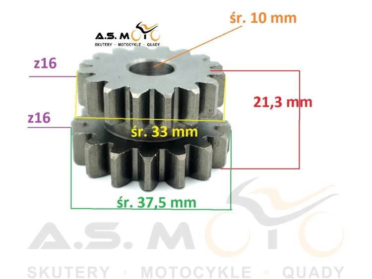 Koło-tryb-pośredni-rozrusznika-mały-Benyco-Dark-Star-125-4T-chiński-motocykl-125-4T-wymiary.jpg