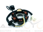 Prądnica,  quad ATV 110, 125 CROSS 110, 125 6 CEWEK , uzwojenie, stojan, iskrownik, stator
