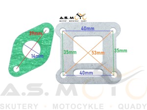 Uszczelka gaźnika, króćca, zaworu Pocket bike, mini Quad, mini Cross