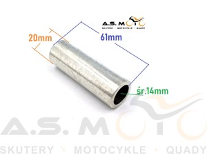 Tulejka wahacza quad ATV 150 200 250 GY6 Fuxin Diablo 14x20x60mm