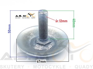 Ślizg do pługa lemiesza quad ATV