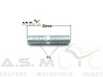Szpilka M6x26mm mocowania króćca gaźnika Romet Simson Skuter 2T