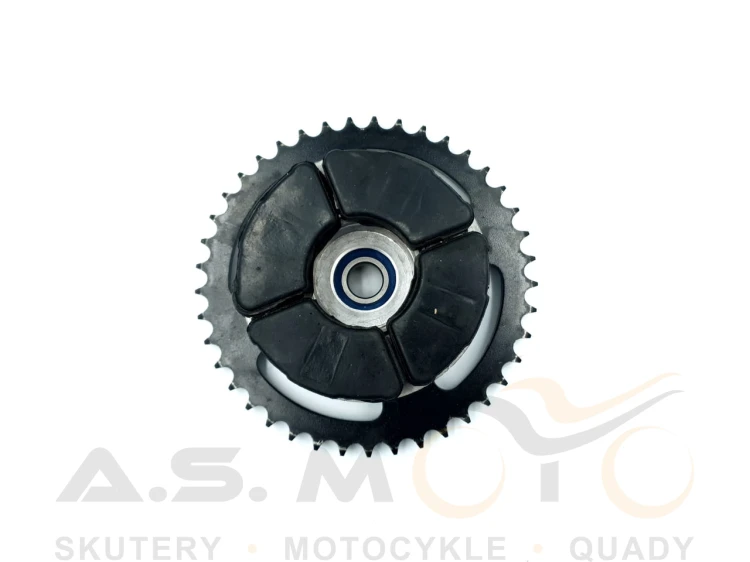 Zabierak-z-zębatką-łożyskiem-gumami-428-41-zębów-Benyco-mocca-Barton-Ranger-motorower-50-4T (2).jpg
