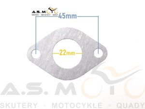 Uszczelka podkładki ebonitowej króćca kolektora ssącego ATV 150 200 250 automat GY6