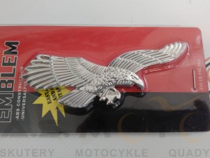 Naklejka emblemat ORZEŁ chrom