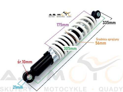 Amortyzator-przedni-przód-Quad-ATV-110-125-z-regulacją-305mm-biały-wymiary.jpg