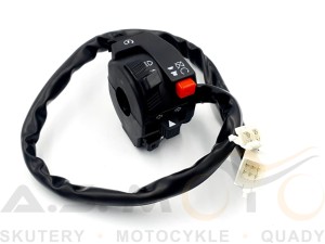 Przełącznik zespolony na kierownicę lewy 9+4 Quad ATV 250 Fourcraft
