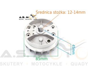 Koło magnesowe zamachowe Pocket Bike Quad Cross 2T 50ccm