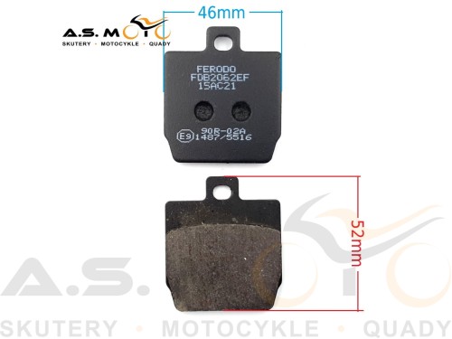 Klocki hamulcowe Yamaha Aerox , MBK Nitro, CPI Oliver-wymiary.jpg