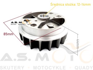 Koło magnesowe zamachowe Pocket Bike Quad Cross 2T 50ccm