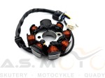 Uzwojenie stator iskrownik stojan chiński motorower 50 4T Romet Ogar 900 8 cewek