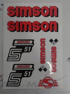 Naklejka SIMSON, różne naklejki warianty 