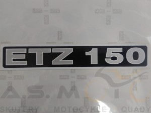 Naklejka ETZ 150 czarna 