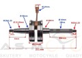 Wał-Korbowy-Piaggio-NRG-Zip-Gilera-Runner-Stalker-50-2T-Aprilia-SR-50-Prawy-gwint (3).jpg
