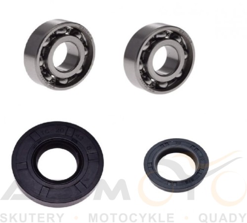 Łożyska-wału-silnika-uszczelniacze-skuter-2T-50-Minarelli-Yamaha-Zipp-Junak.jpg