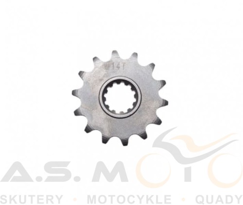 Zębatka-przednia-zdawcza-przód-AM6-14-zębów-420-Yamaha-TZR-DT-50-Aprilia-RS-50-Beta-RR-50-Rieju-Spike-50.jpg
