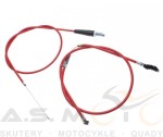 Linka gazu i linka sprzęgła Cross 110 125ccm Asix KXD XTR zestaw linek do crossa