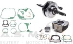 CYLINDER WAŁ KORBOWY USZCZELKI YX140 PITBIKE 140 CROSS MRF RMT KAYO zestaw