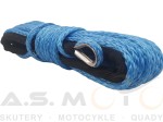 Lina syntetyczna 6 mm do wyciągarki QUADA ATV niebieska