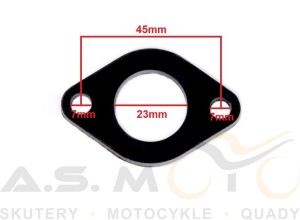 Podkładka Króćca Ssącego Gaźnika Quad ATV 150 200 250 GY6 automat