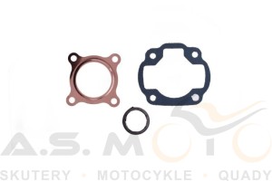 Komplet uszczelek cylindra głowicy wydechu Minarelli leżące AC chińskie skutery 2T