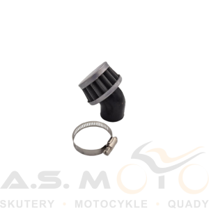 Filtr powietrza stożkowy siatkowy 45 stopni 35mm Skuter 50 Cross 110 125 Quad 110 125ccm XTR Barton Junak Asix KXD