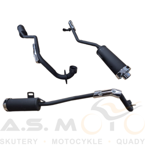 Tłumik wydech układ wydechowy Quad ATV 110, 125 XTR Phyton KXD 006 Varia