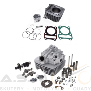 CYLINDER GŁOWICA SUZUKI GN 125 SUZKI GZ 125 MARAUDER ZESTAW GZ125 GN125 4T