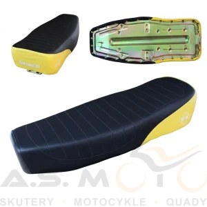 SIEDZENIE SIMSON S51 PIKOWANE CZARNO-ŻÓŁTE IFA SIEDZENIE DO SIMSONA