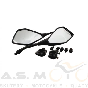 Lusterka M10 P/P P/L Quad ATV z uchwytami i redukcjami na M8 P/L P/P