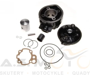 Cylinder z głowicą BLACK EDITION 90cc AM6 2T (74ccm) Minarelli Aprilia RS50 Yamaha TZR50