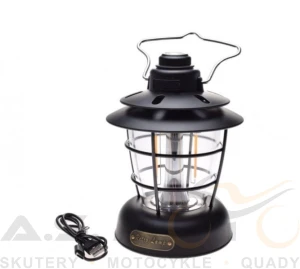  LAMPA RETRO CAMPING POWER BANK OGRODOWA TURYSTYCZNA