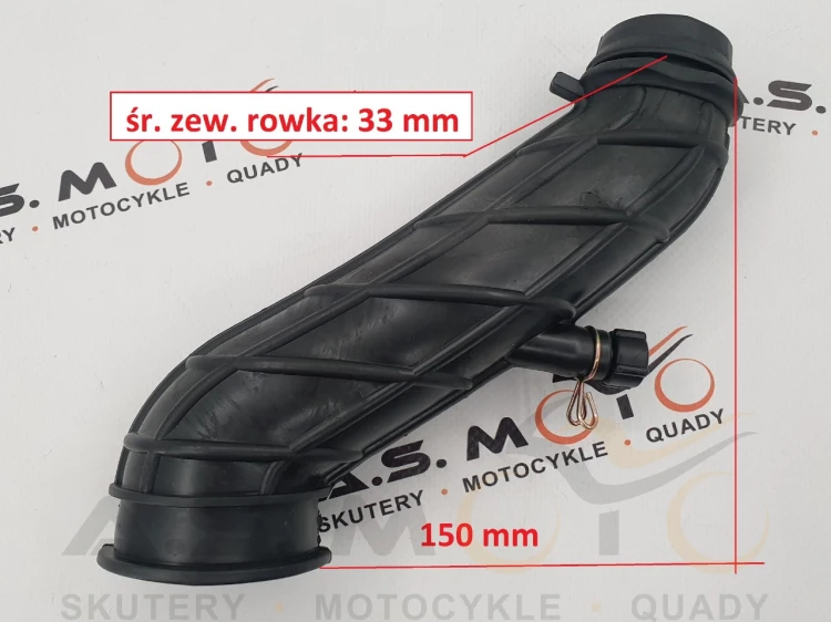 króciec filtra powietrza GY6 4T skuter (3).jpg