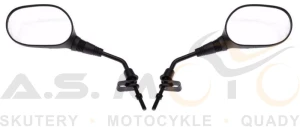  Lusterka M8 QUAD ATV CROSS MOTOCYKL HULAJNOGA P/L GWINT UNIWERSALNE