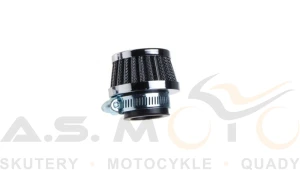 Filtr powietrza stożkowy 38mm chrom uniwersalny