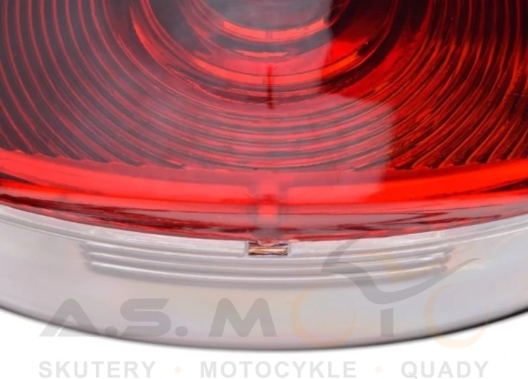 Lampa Tylna Chrom Czerwony Klosz LED.jpeg