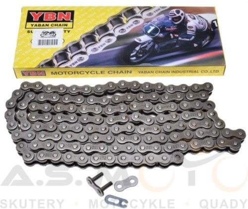 Łańcuch napędowy YBN 428H ogniw 130 quad 110, 125 cross, MZ, WSK, JUNAK  (1).jpg