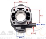 Cylinder 50 Aprilia SR50 Yamaha Aerox JOG 50 Malaguti F12 F15 Minarelli LC  (3).jpg