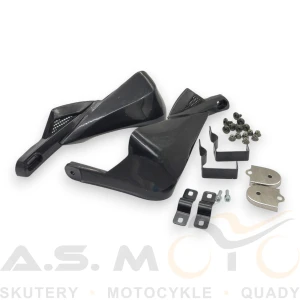 HANDBARY OSŁONY DŁONI QUAD ATV XTR FARMER HUMMER 200 250CC CZARNE POŁYSK