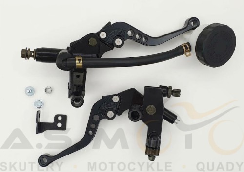 Dźwignie klamki pompa hamulca sprzęgła do motocykli czarne CNC uniwersalne (2).jpeg